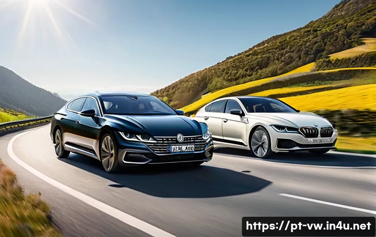 폭스바겐 아테온과 BMW 3시리즈 비교 관련 이미지 2